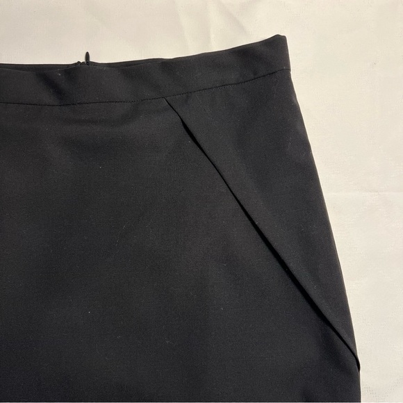 Black Wool Pencil Skirt Work Suit Separates Size 4 - Picture 2 of 10